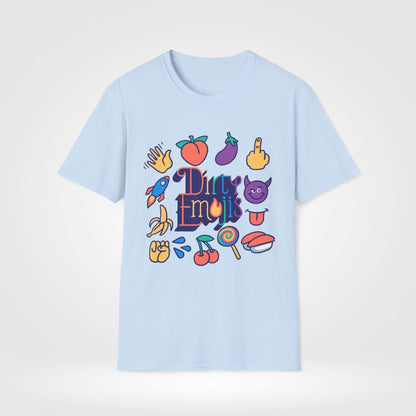 Dirty Emoji Funny T-Shirt - Style Circus