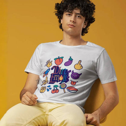 Dirty Emoji Funny T-Shirt - Style Circus