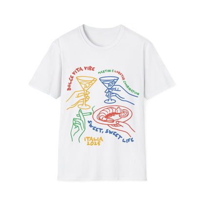 Dolce Vita Vibe Italian Unisex T-Shirt
