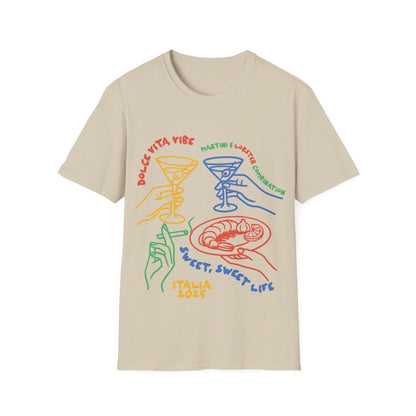 Dolce Vita Vibe Italian Unisex T-Shirt