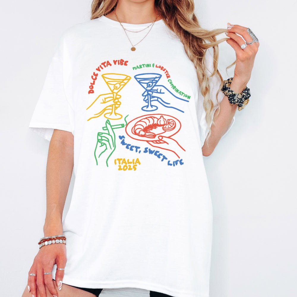 Dolce Vita Vibe Italian Unisex T-Shirt