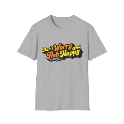 Don't Worry Fish Happy T-Shirt - Style Circus