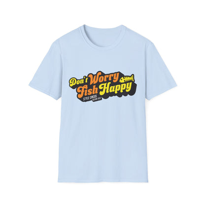 Don't Worry Fish Happy T-Shirt - Style Circus