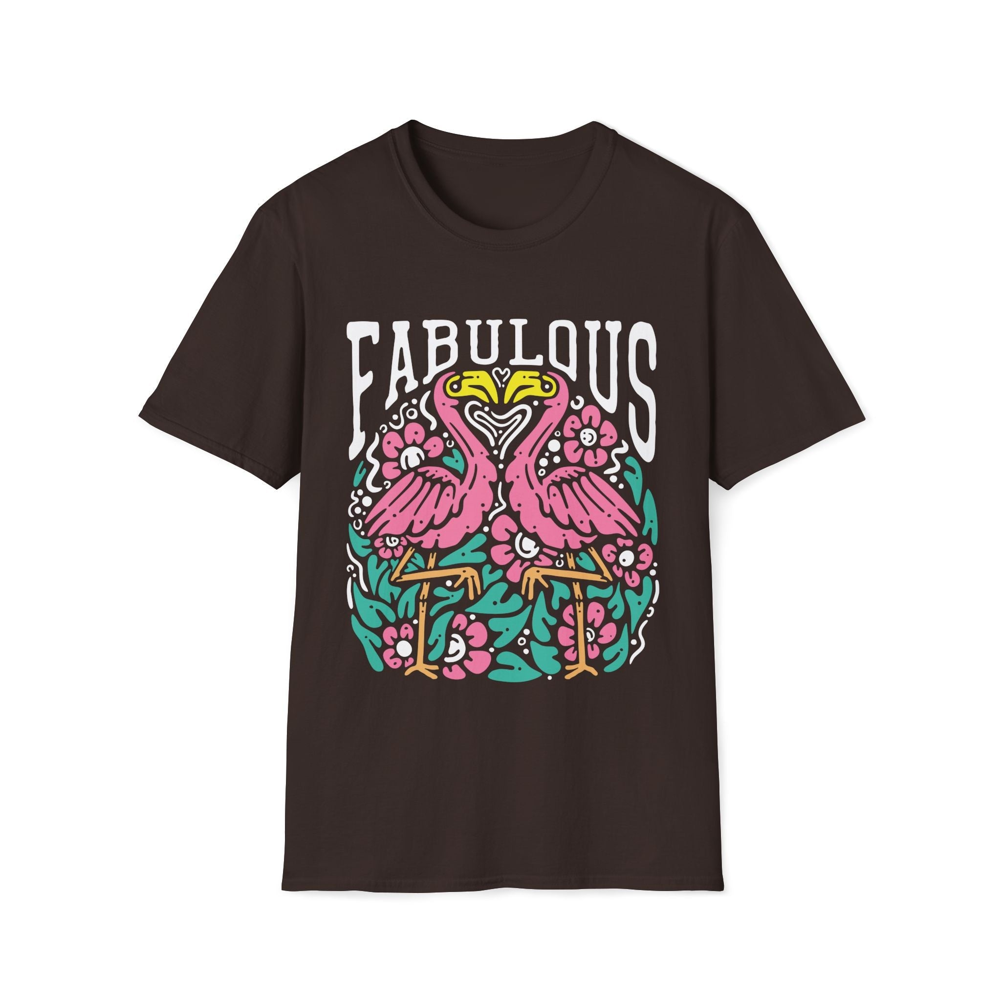 Fabulous Flamingos Unisex T-Shirt - Style Circus