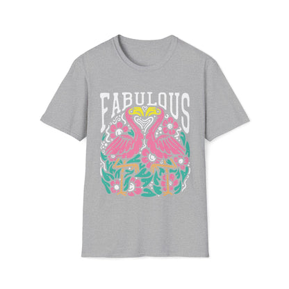 Fabulous Flamingos Unisex T-Shirt - Style Circus