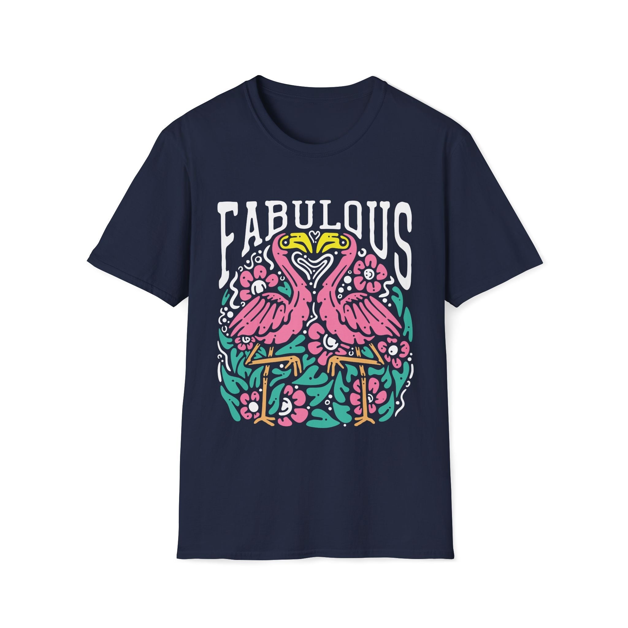 Fabulous Flamingos Unisex T-Shirt - Style Circus