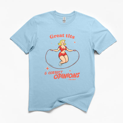 Great Tits and Opinions T-Shirt