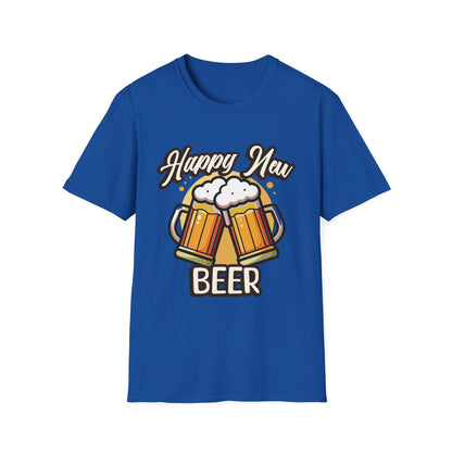 Happy New Beer Funny T-Shirt - Style Circus