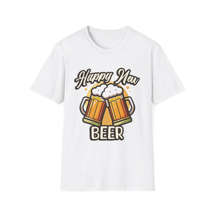 Happy New Beer Funny T-Shirt - Style Circus