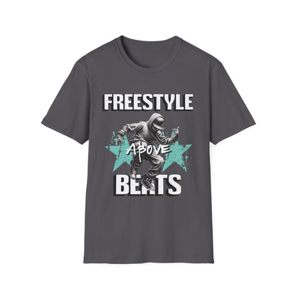 Hip Hop Freestyle Above Beats T-Shirt - Style Circus