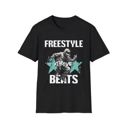 Hip Hop Freestyle Above Beats T-Shirt - Style Circus