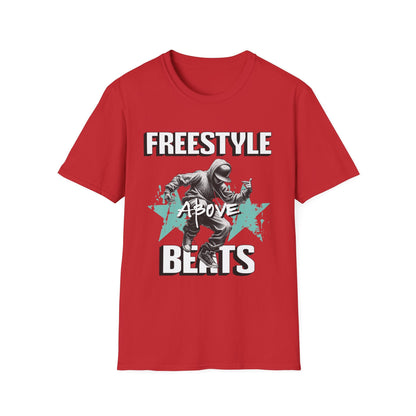 Hip Hop Freestyle Above Beats T-Shirt - Style Circus
