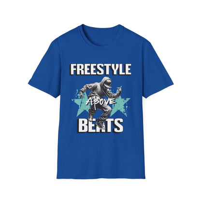 Hip Hop Freestyle Above Beats T-Shirt - Style Circus