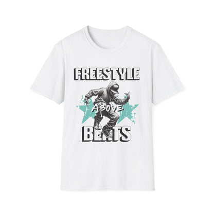 Hip Hop Freestyle Above Beats T-Shirt - Style Circus