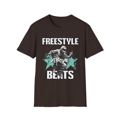 Hip Hop Freestyle Above Beats T-Shirt - Style Circus