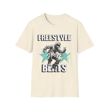 Hip Hop Freestyle Above Beats T-Shirt - Style Circus