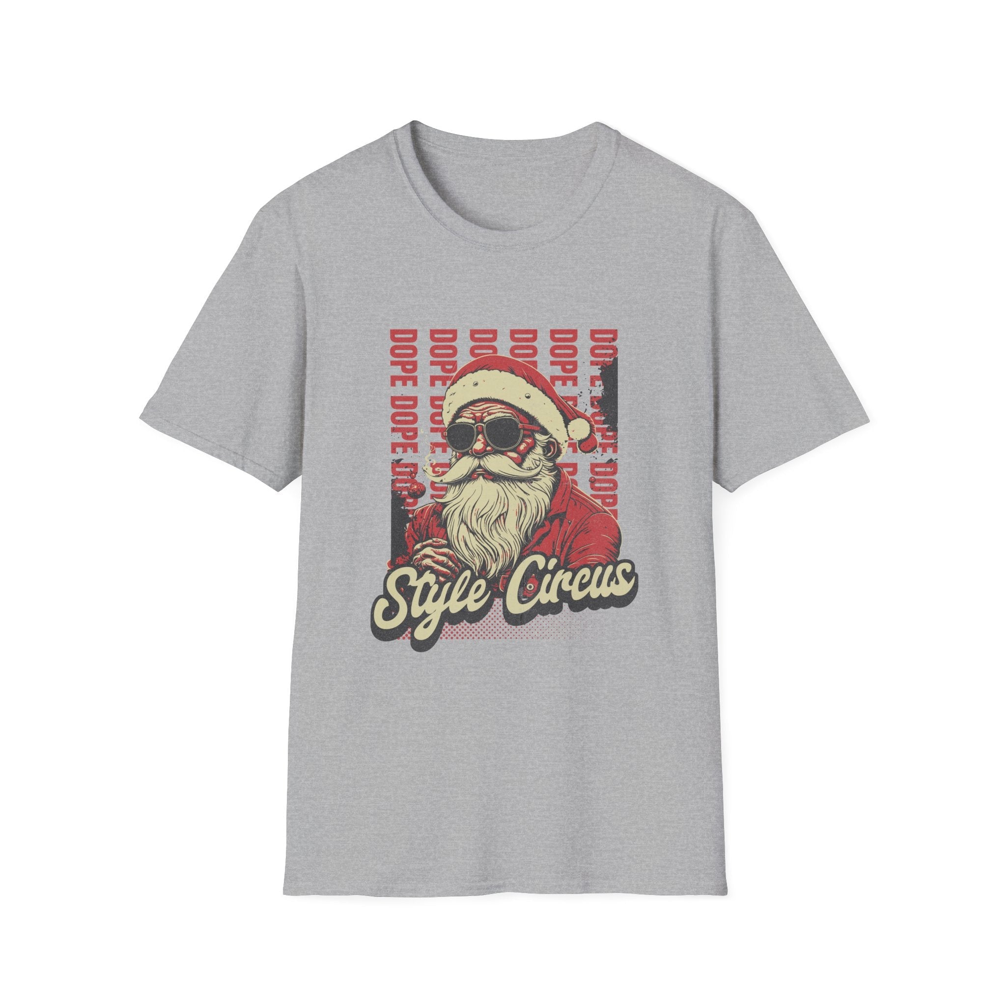 Hipster Santa Clause Dope T-Shirt - Style Circus