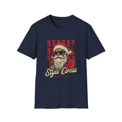 Hipster Santa Clause Dope T-Shirt - Style Circus