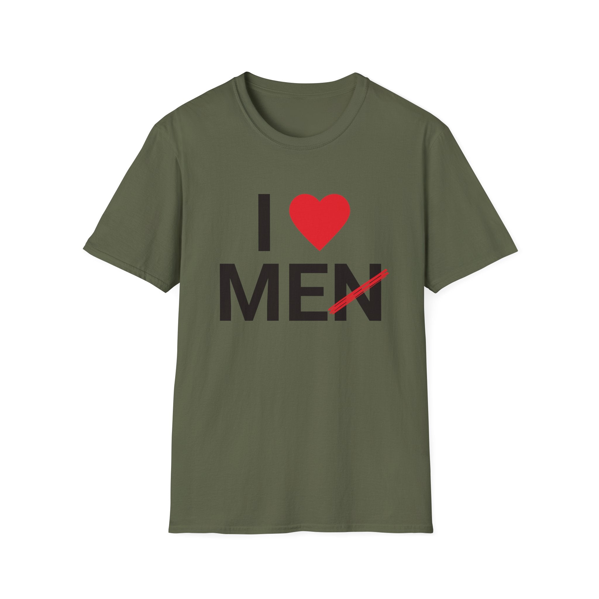 I Love Men Funny T-Shirt - Style Circus