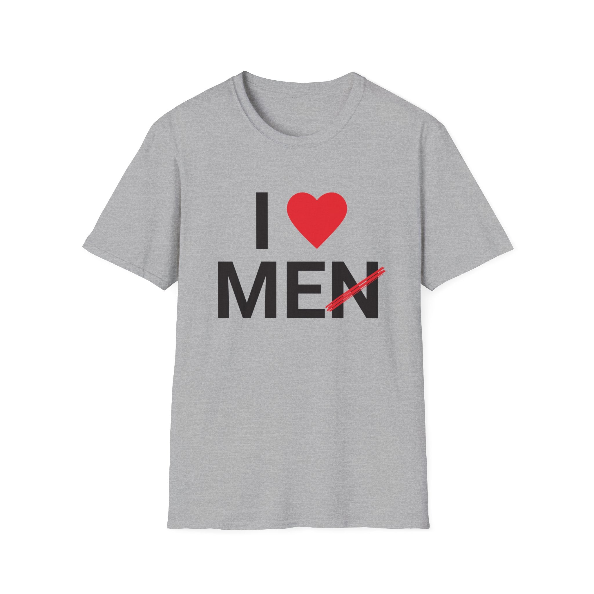 I Love Men Funny T-Shirt - Style Circus