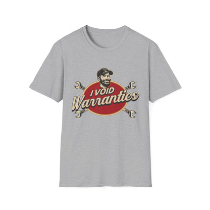 I Void Warranties Funny T-Shirt - Style Circus