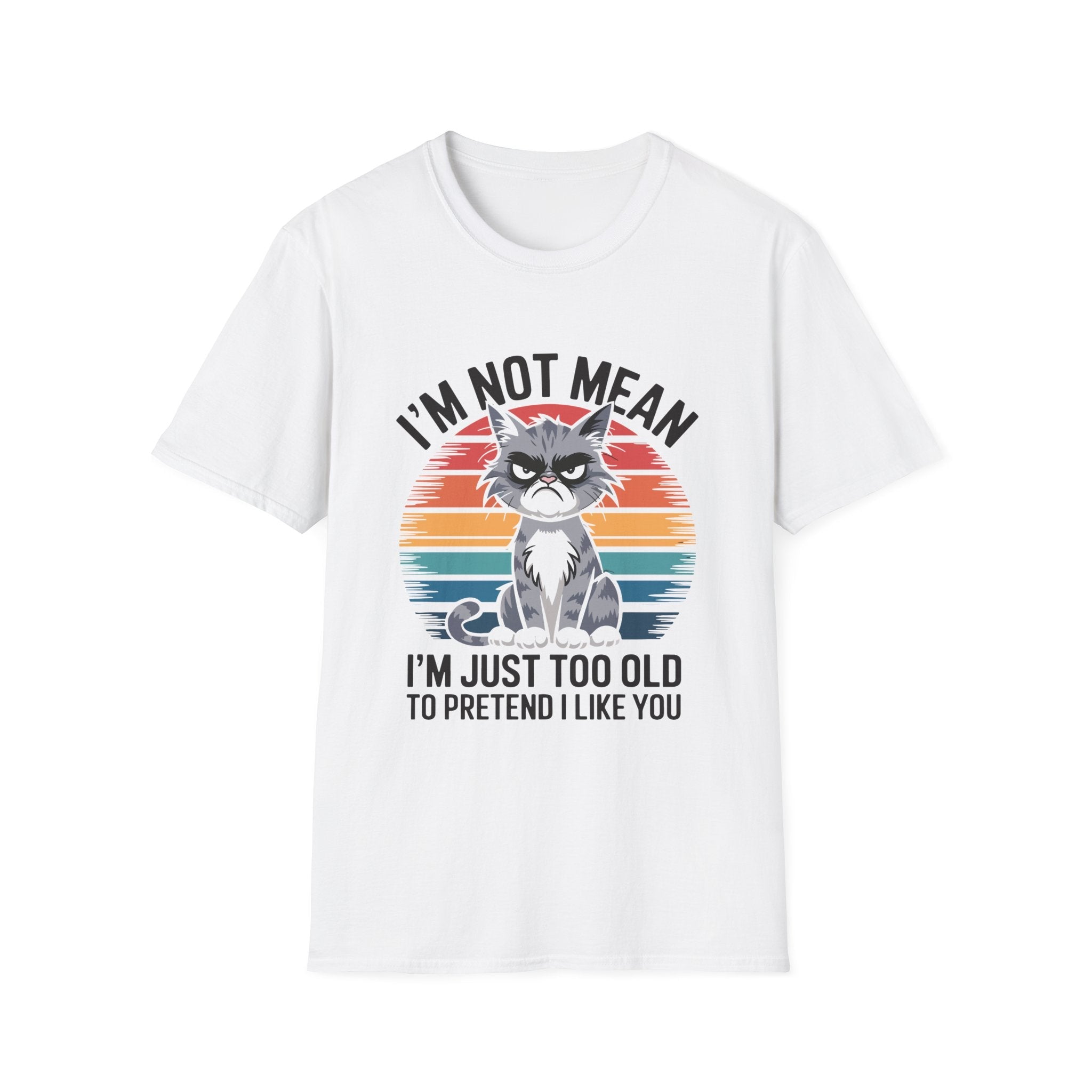 I'm Not Mean Cat Funny T-Shirt - Style Circus