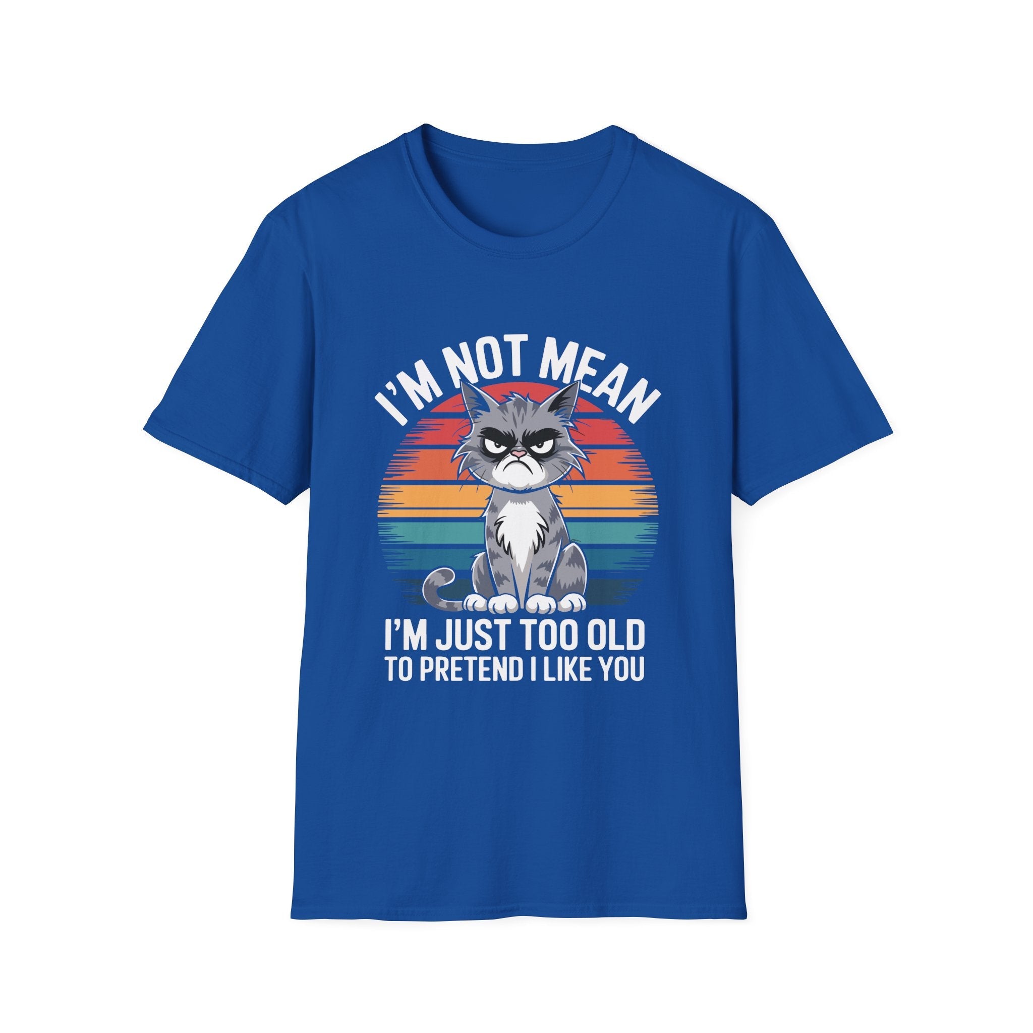 I'm Not Mean Cat Funny T-Shirt - Style Circus