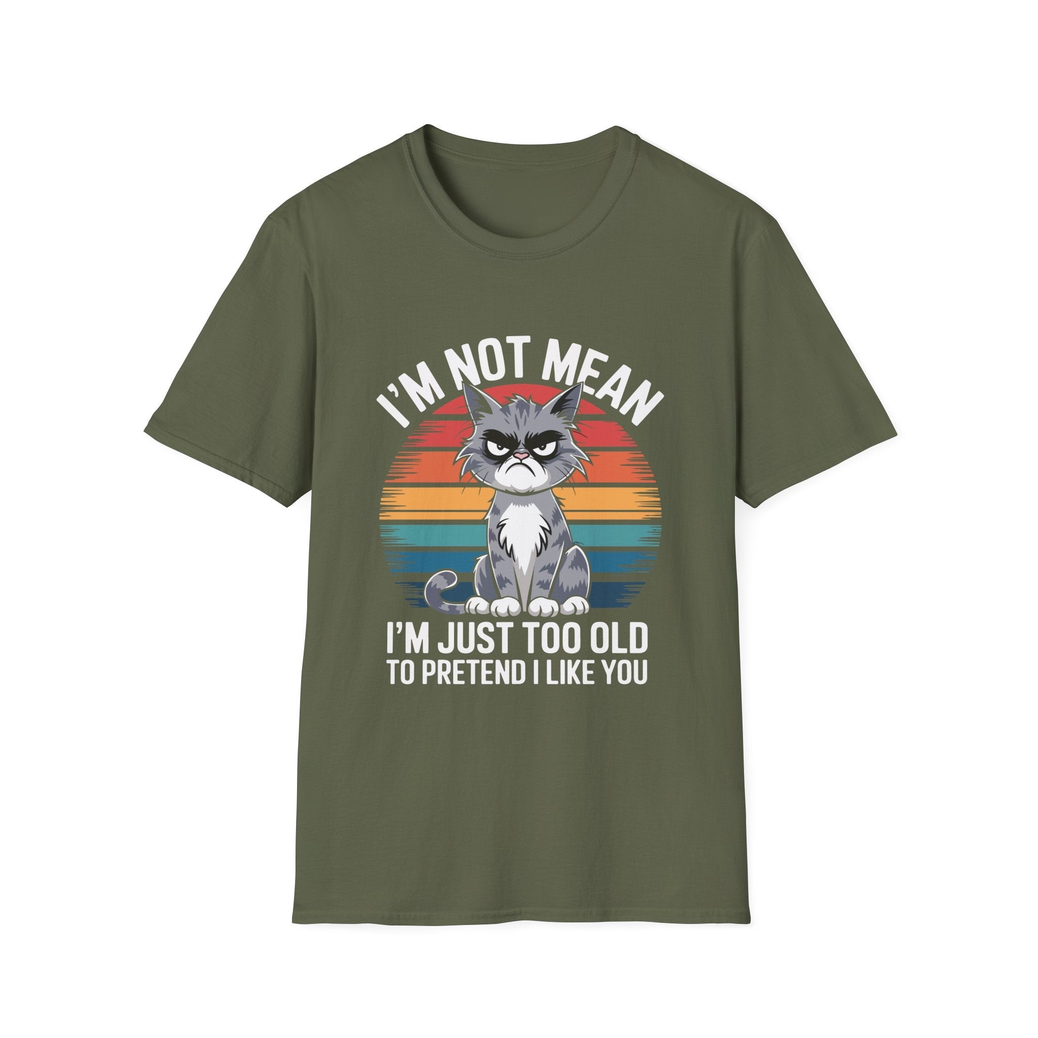 I'm Not Mean Cat Funny T-Shirt - Style Circus