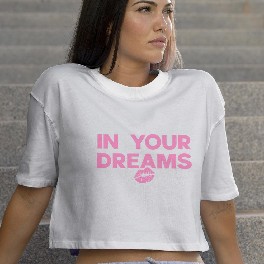 In Your Dreams Crop Tee - Style Circus