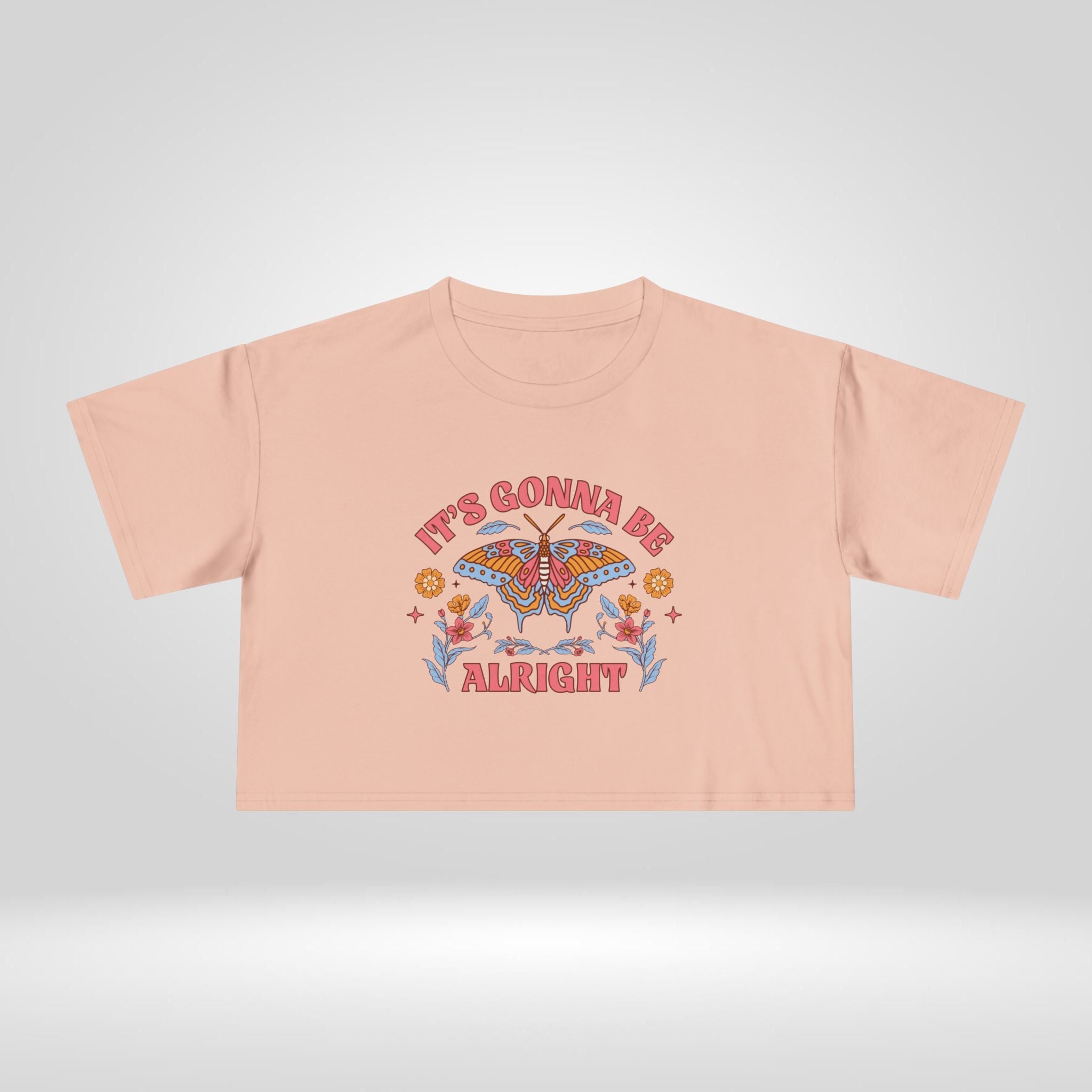 It's Going to be Alright Crop Tee - Style Circus