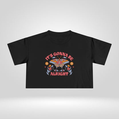 It's Going to be Alright Crop Tee - Style Circus