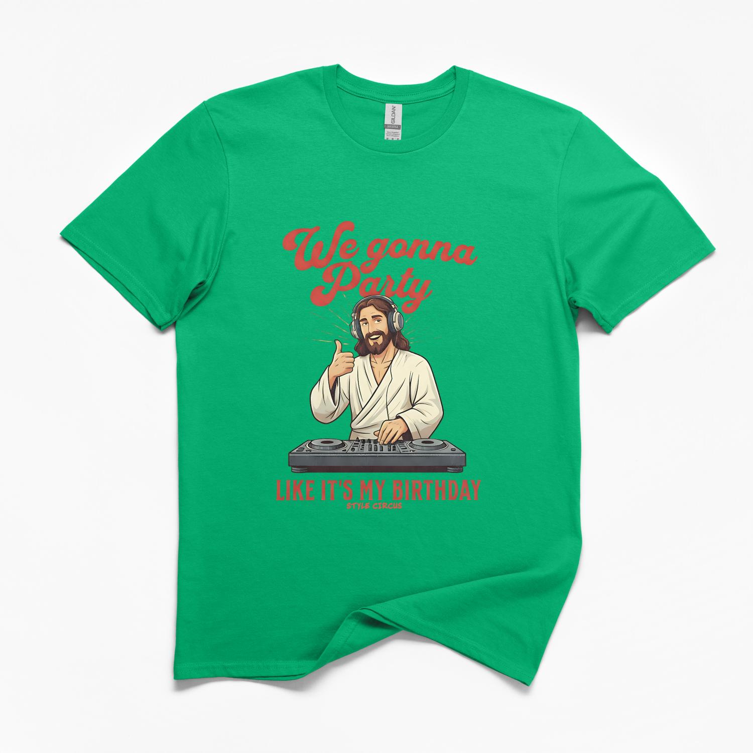 Jesus Birthday Party Christmas T-Shirt