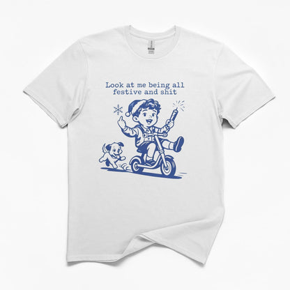Look at Me Being Festive Boy T-Shirt