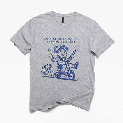 Look at Me Being Festive Boy T-Shirt