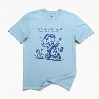 Look at Me Being Festive Boy T-Shirt