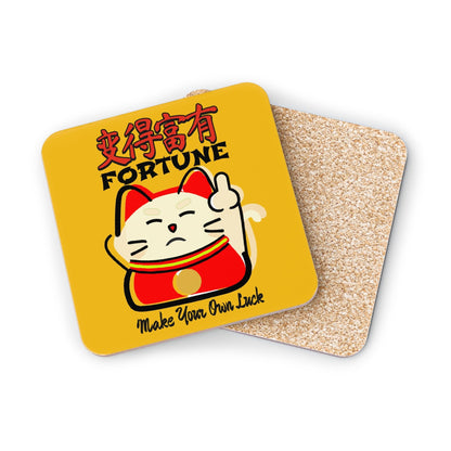 Lucky Cat Drink Coasters