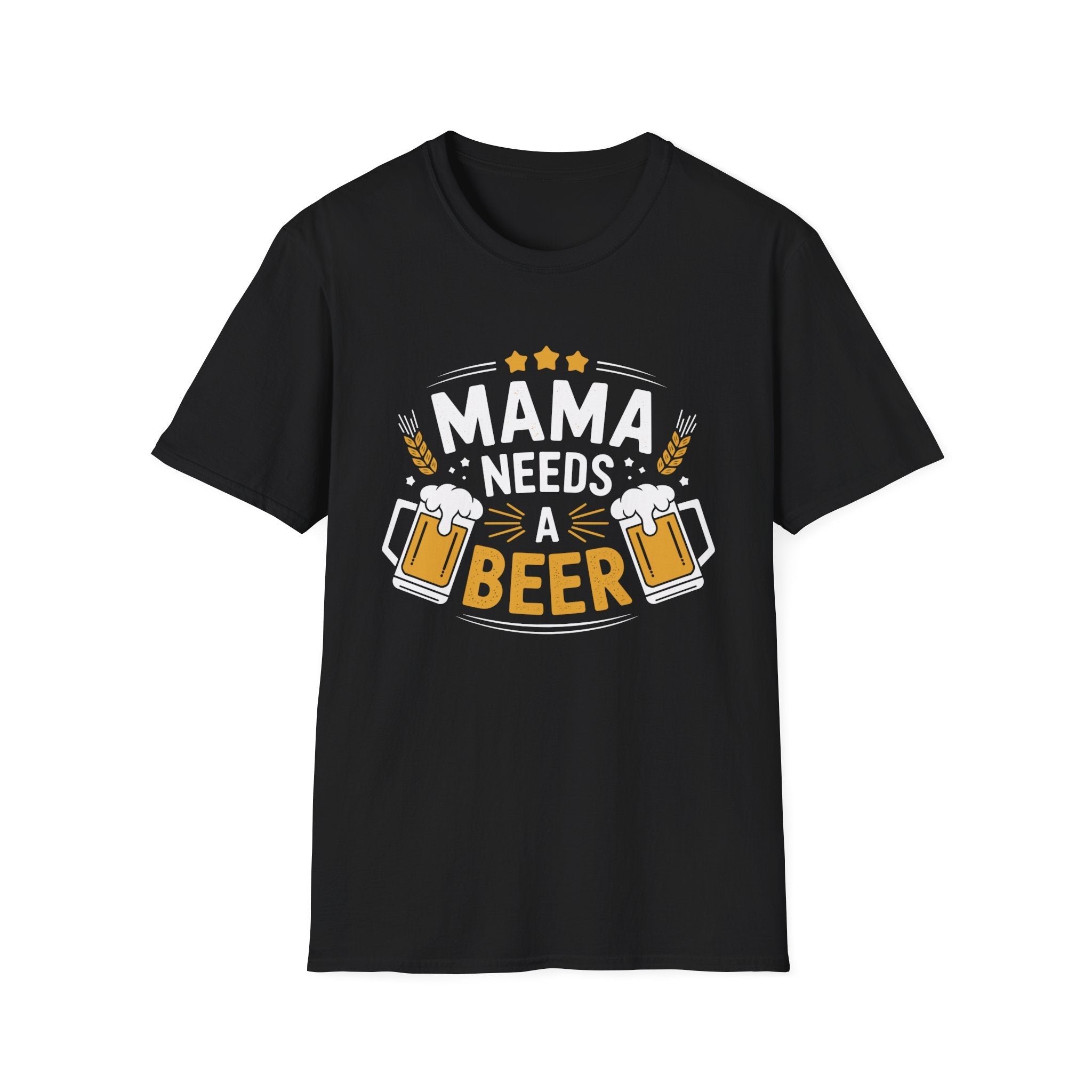 Mama Needs A Beer Funny Custom T-Shirt - Style Circus