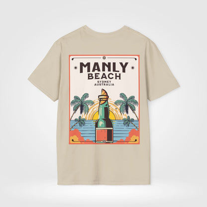 Manly Beach Sydney Custom T-Shirt - Style Circus 