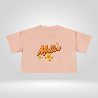 Mellow Vibes Crop Tee