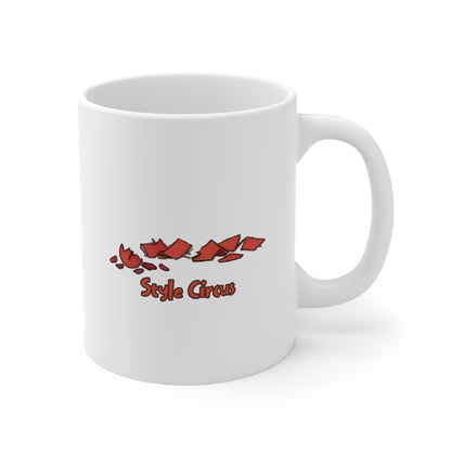 Meowy Cat Christmas Mug