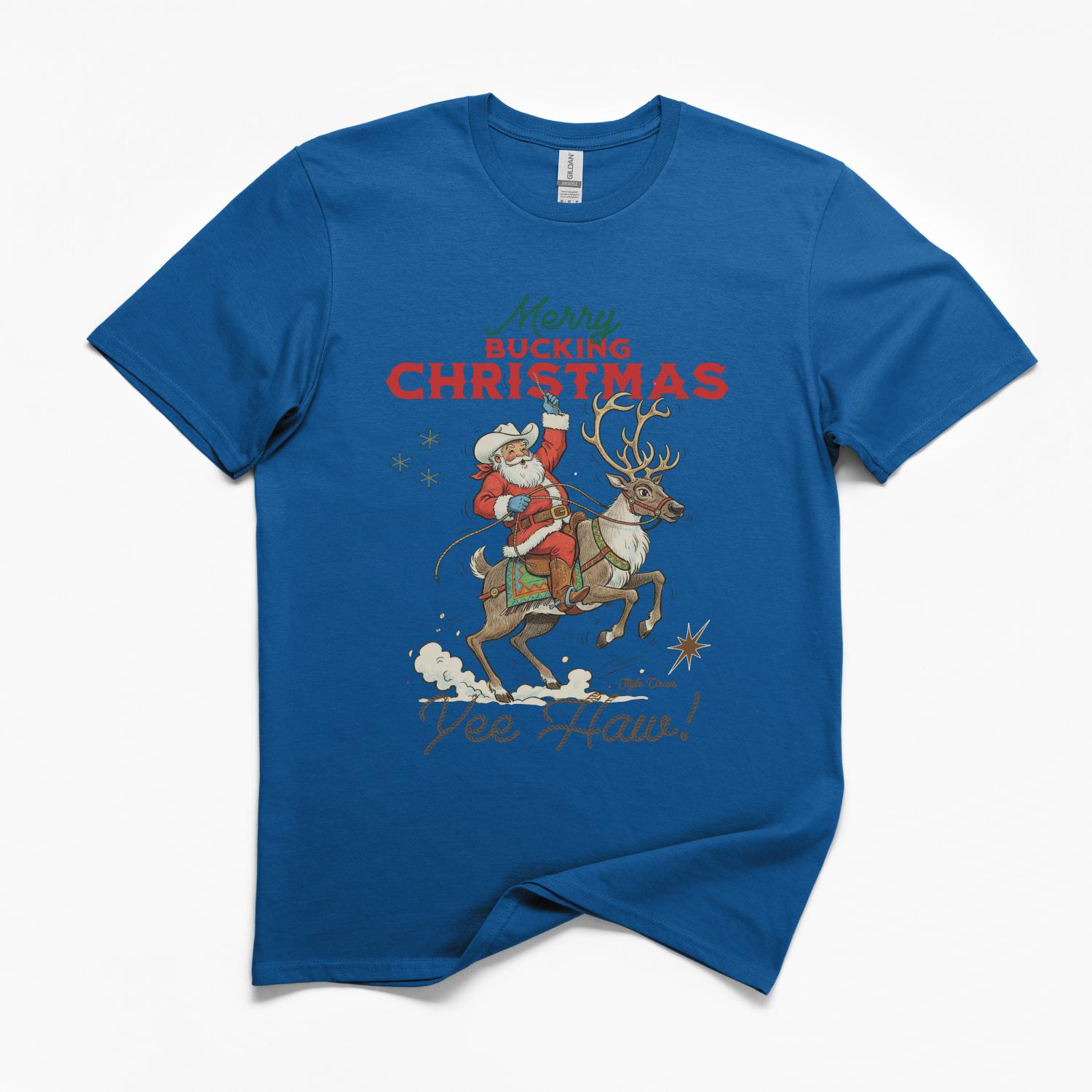 Merry Bucking Christmas T-Shirt