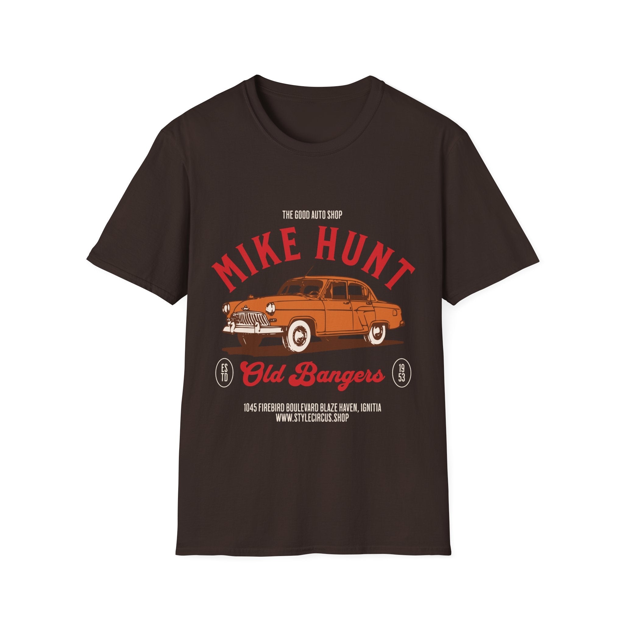 Mike Hunt Old Bangers Custom Car T-Shirt - Style Circus