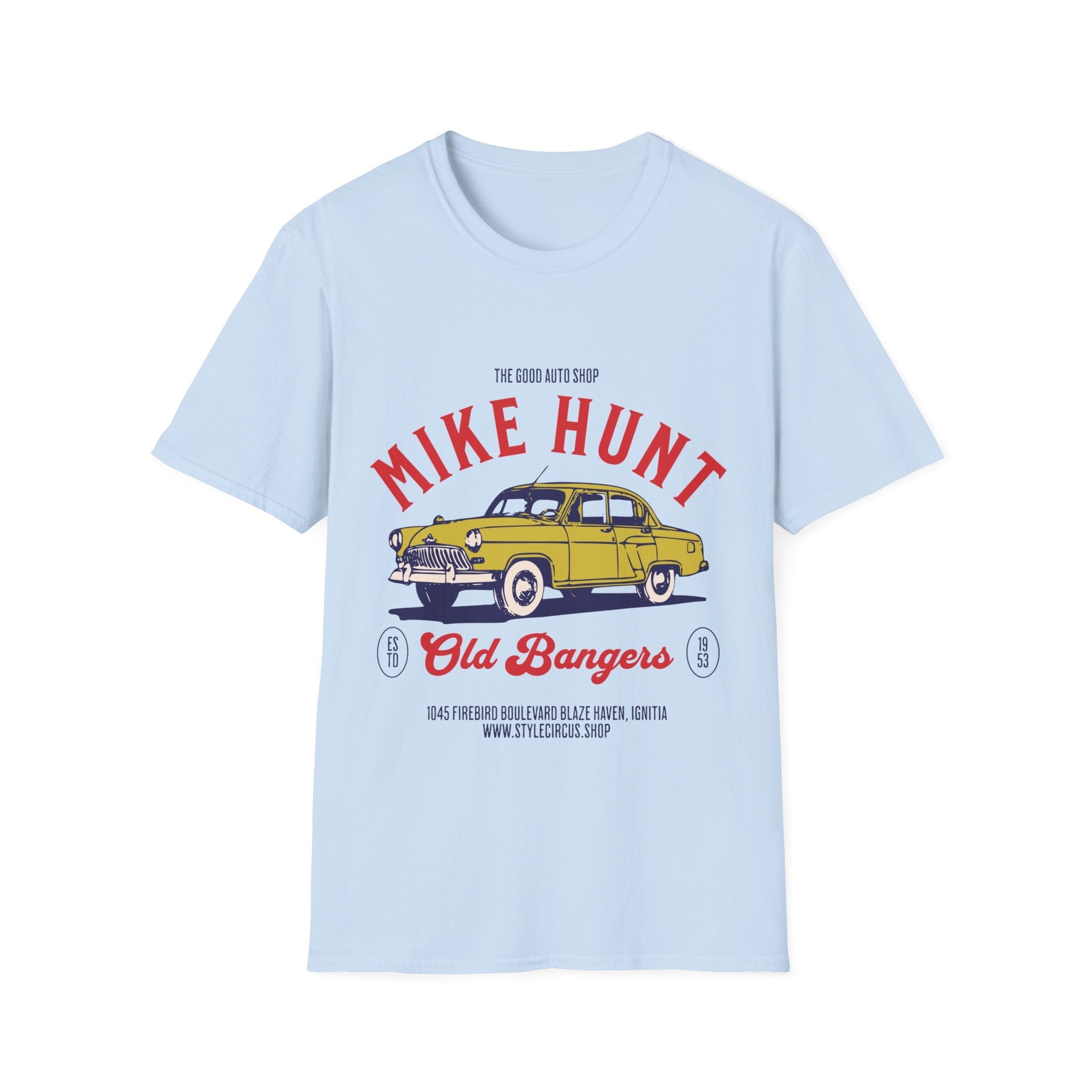 Mike Hunt Old Bangers Custom Car T-Shirt - Style Circus