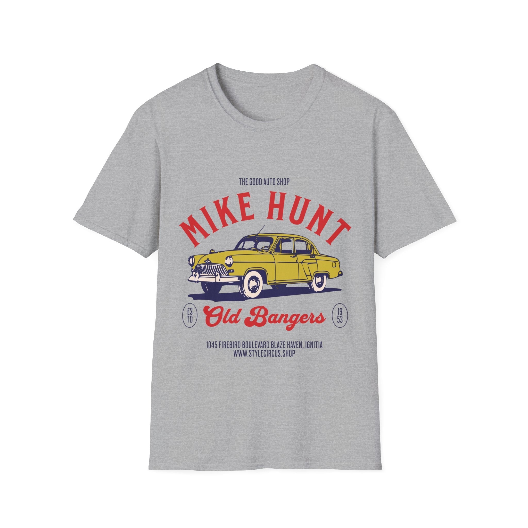 Mike Hunt Old Bangers Custom Car T-Shirt - Style Circus