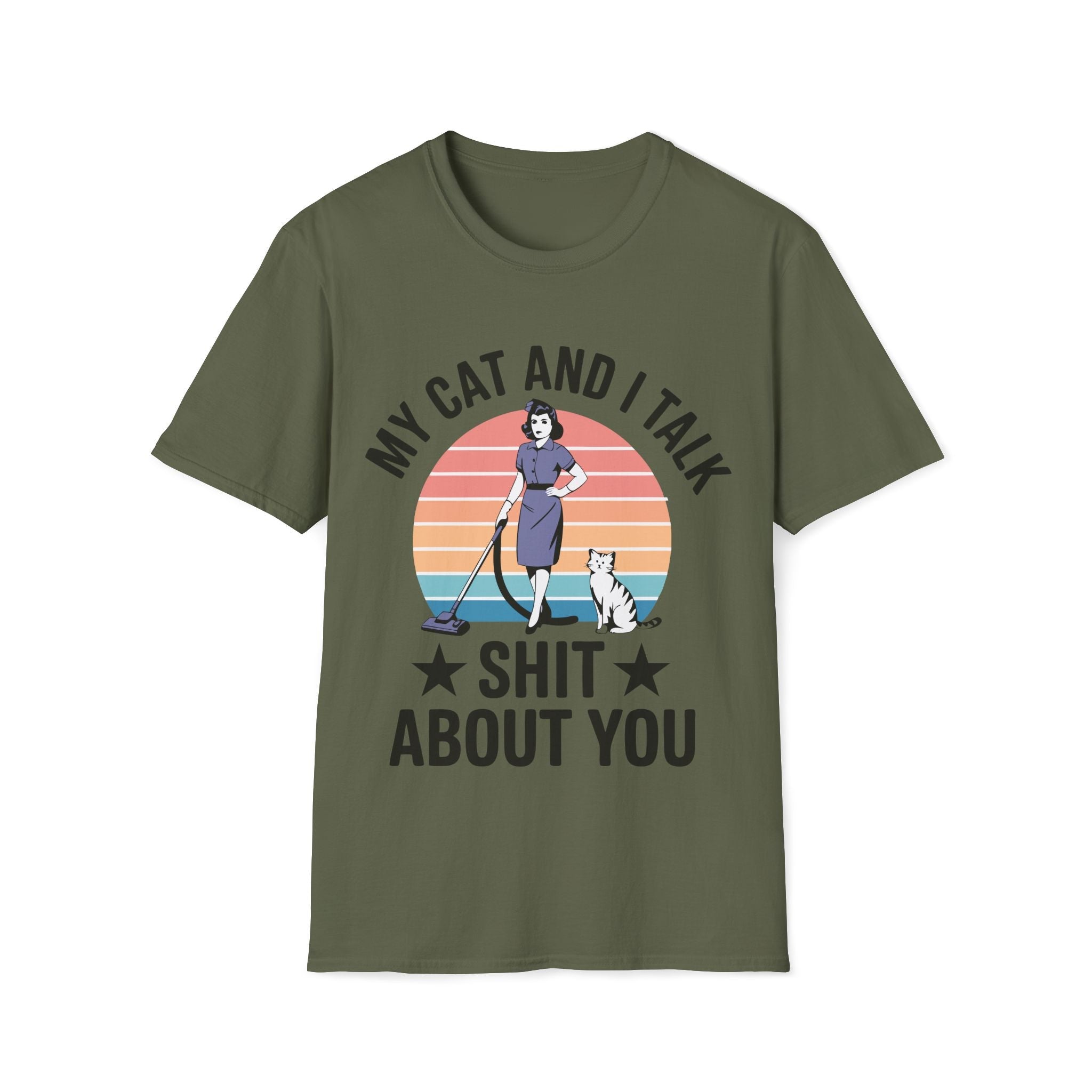 My Cat & I Talk About You Unisex T-Shirt - Style Circus