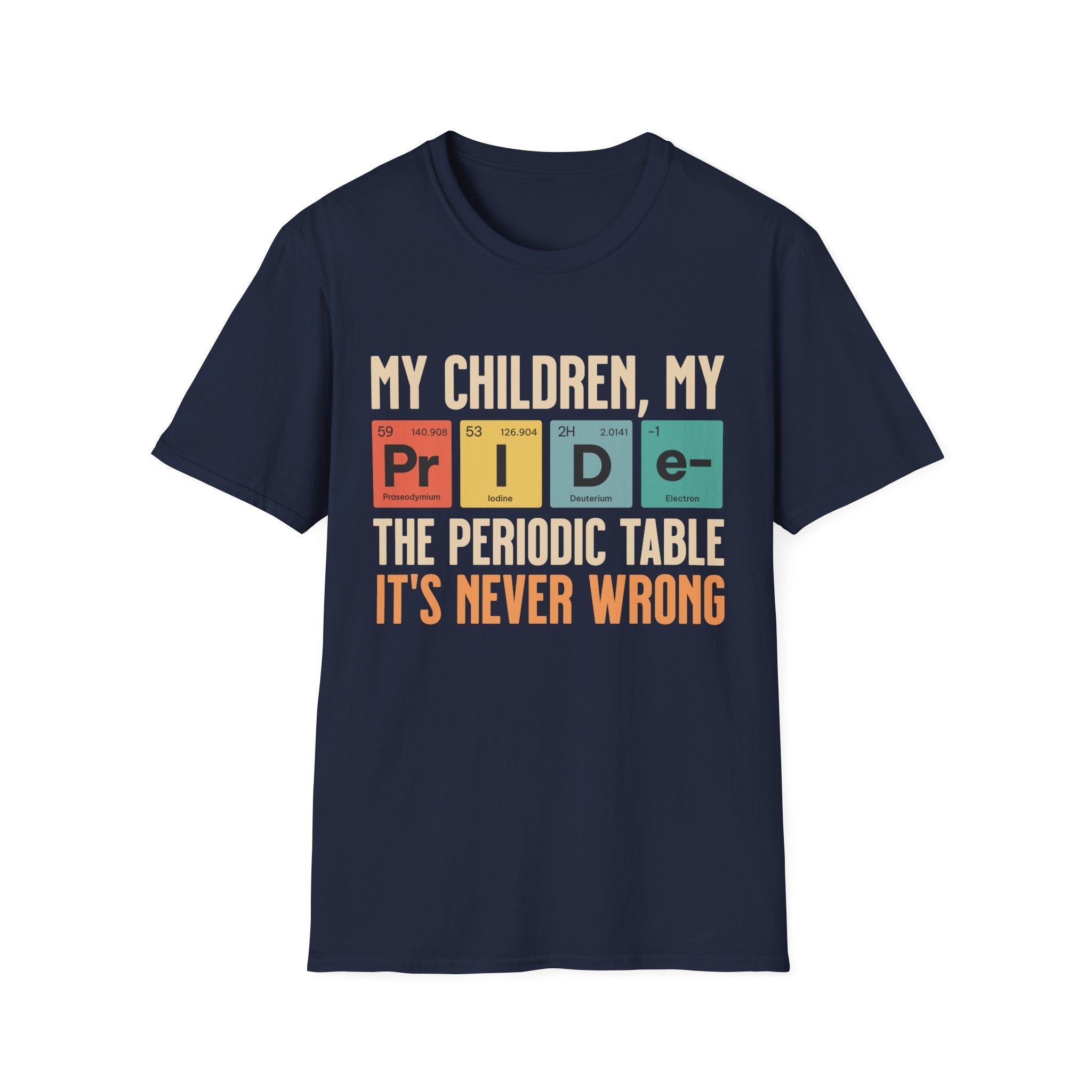 My Children My Pride Periodic Table T-Shirt - Style Circus