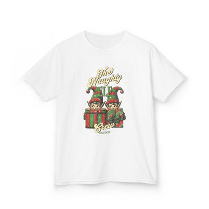 Naughty Elf Crew Kids T-Shirt