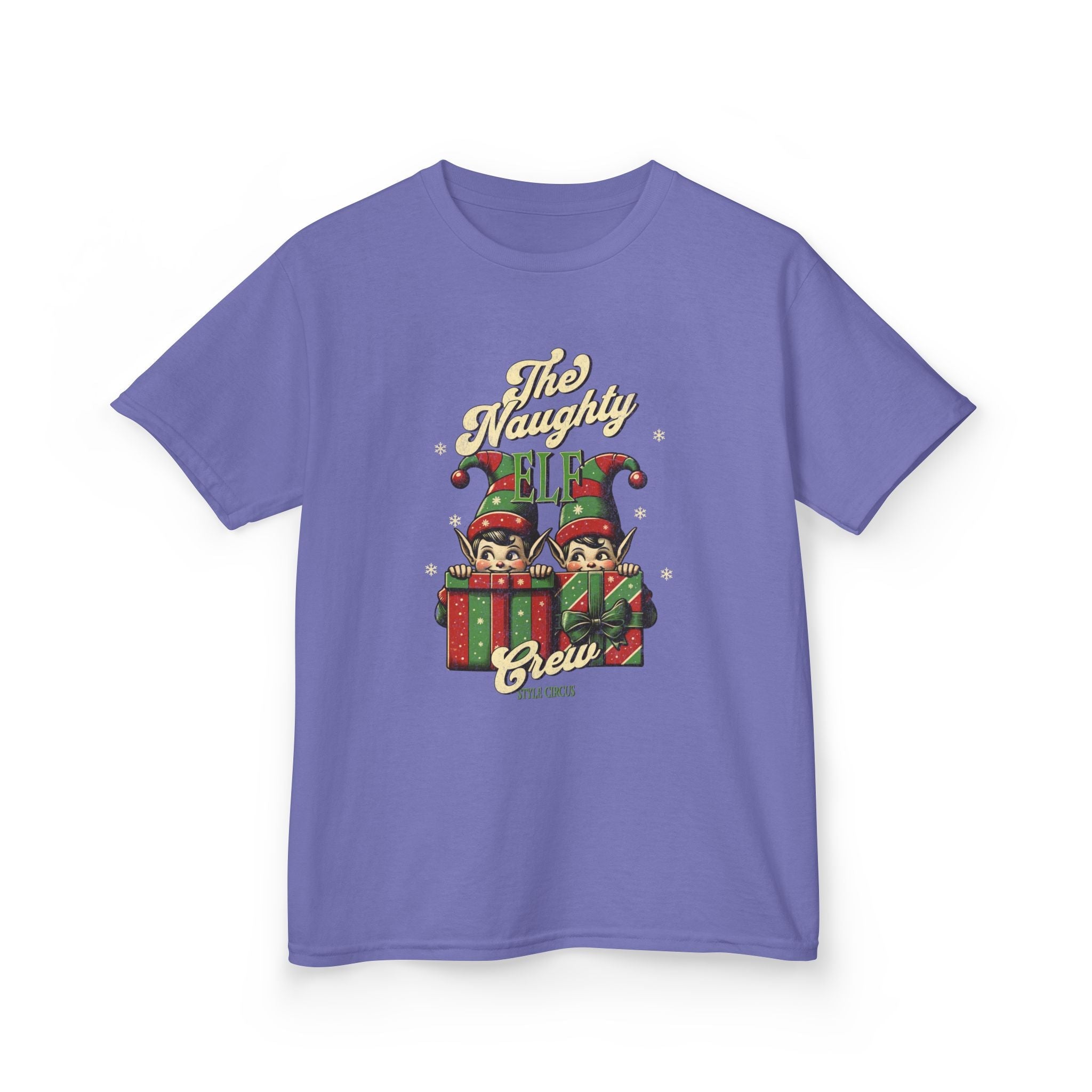 Naughty Elf Crew Kids T-Shirt