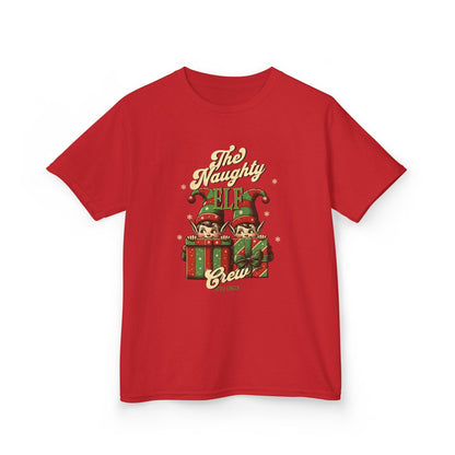 Naughty Elf Crew Kids T-Shirt