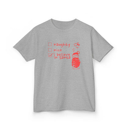 Naughty or Nice Christmas Kids T-Shirt
